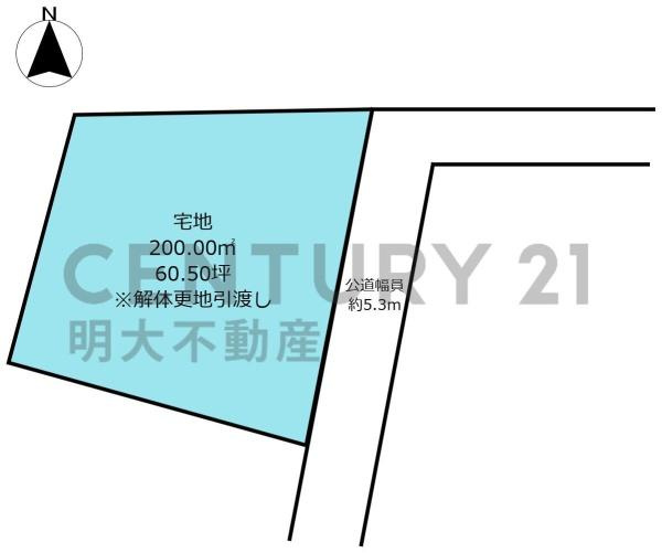 宮崎市大字田吉・土地の土地図