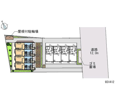 【区画図】 | レオパレスルーチェ-新川４丁目-