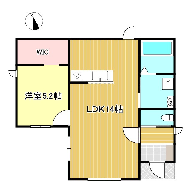 西条市明屋敷621-1　建売住宅の間取り