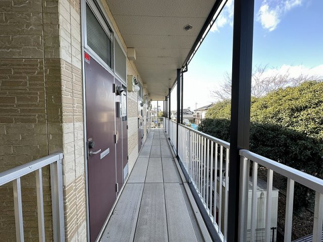 レオパレスイチサトのその他|2階廊下