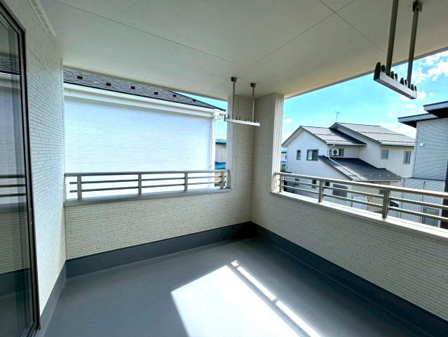 新築戸建　長野市川中島町御厨第3のバルコニー