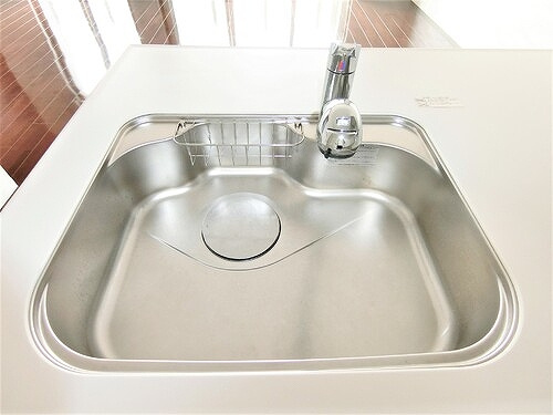 アルファライフ観音の設備|浄水器一体型水栓　※2020年8月撮影