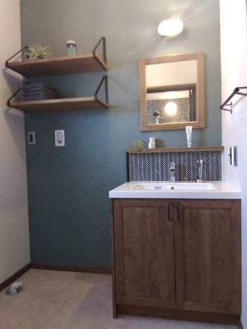 【建売】八戸市湊高台3丁目の洗面所