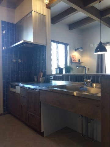 【建売】八戸市湊高台3丁目のキッチン|IHコンロ、システムキッチン