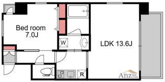 【間取り】 | S-RESIDENCE淀屋橋