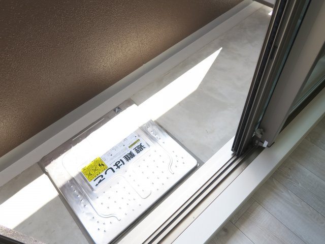 ルミエル本八幡のバルコニー