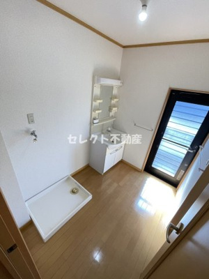 【洗面所】 | クレージュB | 【クレージュB】