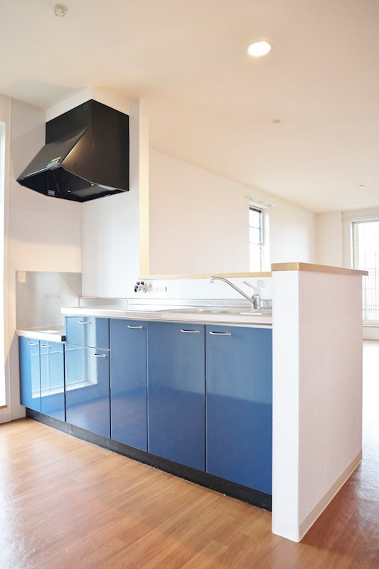 岸和田市尾生町のハイツのキッチン|キッチンです