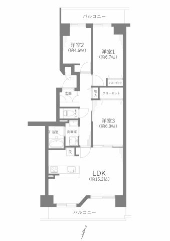 コープ野村新安城D棟