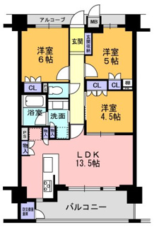 【間取り】 | ■■２００万円値下げしました■レ・ジェイド高槻南松原Bright | ■令和５年４月建築（築２年の築浅マンション）■阪急京都線「高槻市駅」徒歩約８分
