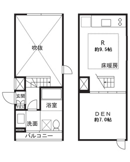 【間取り】 | bianco cubo