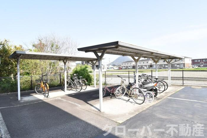 やすらぎの家 C棟のその他共用部分|駐輪場