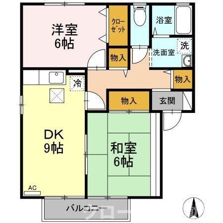 やすらぎの家 C棟の間取り
