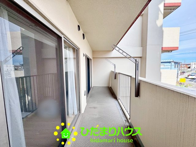 センチュリー幸手のバルコニー