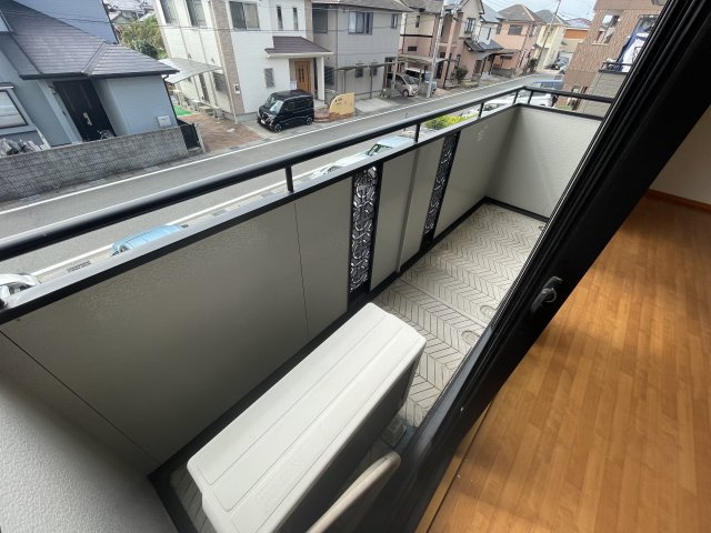 ウィンディ中村Aのバルコニー