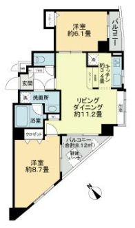 台東区蔵前２丁目の賃貸マンション