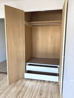 広島市安佐北区口田４丁目の賃貸マンションの収納|クローゼット