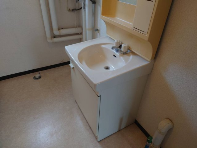 真由香コーポの洗面所