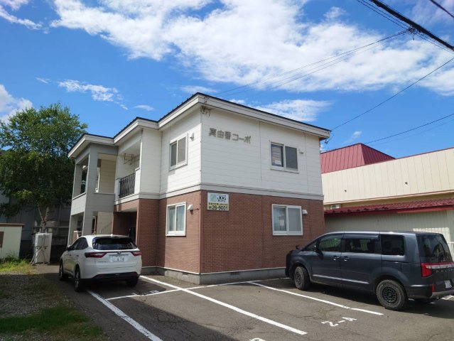 真由香コーポの外観|落ち着いた雰囲気の外観です