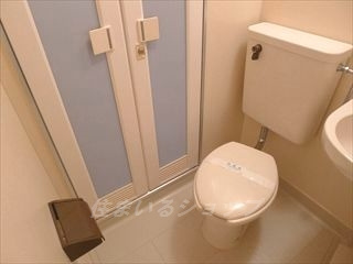 広島市安佐北区口田４丁目の賃貸マンションのトイレ