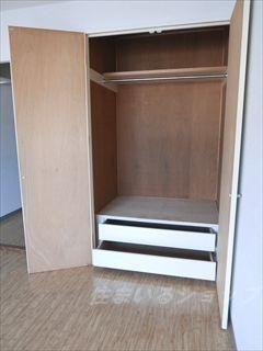 広島市安佐北区口田４丁目の賃貸マンションの収納|クローゼット
