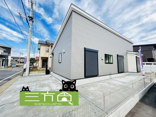 新築　高崎市江木町23-1期　LIGNAGE　5号棟の外観|現地写真　2025年11月完成予定！類似物件のご内覧等、お気軽にお問合せください♪　							
		
