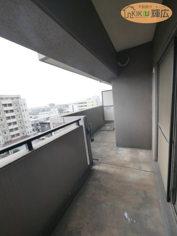【バルコニー】 | ヴェルビュ姫路・飾磨一番館　7階