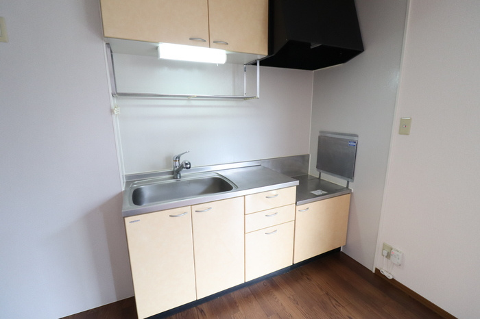 熊本市南区田迎５丁目のアパートのキッチン