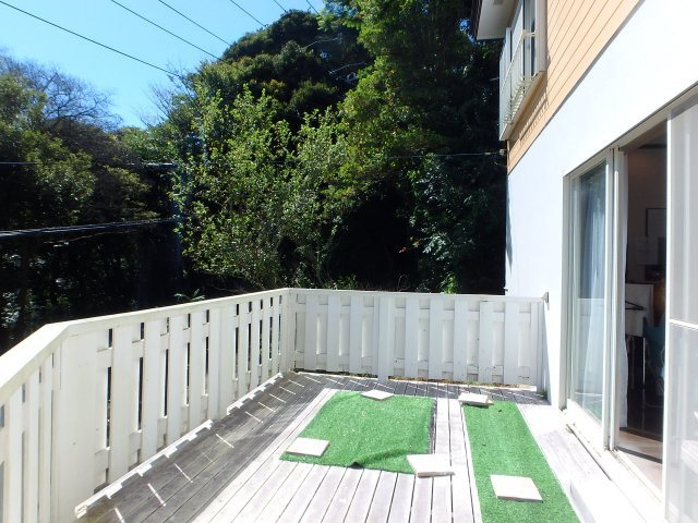 S1735H　白浜高台中古住宅のバルコニー