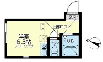 【間取り】 | ユナイト生田マドンナストリート