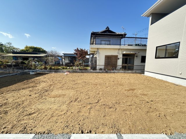 新築　佐波郡玉村町9期　１号棟の庭|佐波郡玉村町9期　１号棟