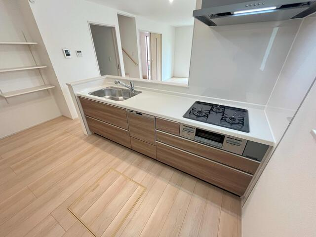 名古屋市守山区大字上志段味字東谷の新築一戸建のキッチン|キッチン 