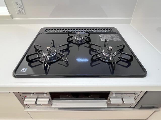 名古屋市港区船頭場２丁目の新築一戸建のその他|ガスコンロ（2号棟） 