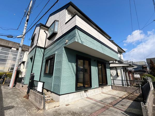 名古屋市北区楠４丁目の中古一戸建の前面道路含む現地写真|現地外観 