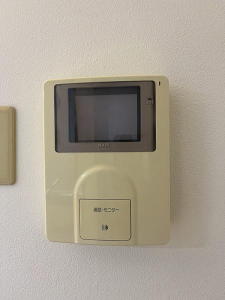 の中古一戸建の防犯設備|モニターフォン 