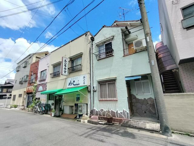 名古屋市西区上名古屋１丁目の中古一戸建の前面道路含む現地写真| 