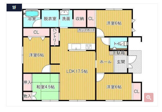 【間取り】 | かずやタウン横島　5号地