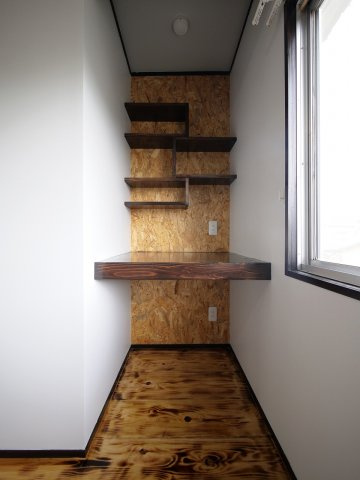 グリーンハイツ福富A棟の駐車場