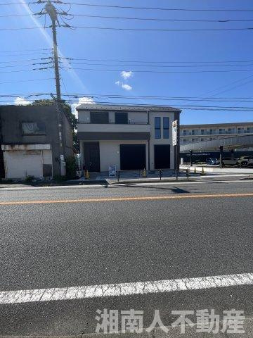 小田原市東町　新築戸建の前面道路含む現地写真|前面道路含む現地写真です