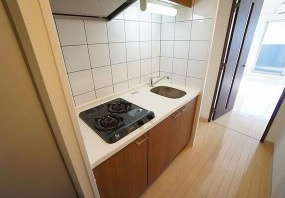 大阪市中央区農人橋１丁目の賃貸マンションのキッチン