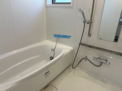 【浴室】 | 小倉台１丁目　中古戸建 | 浴室新調しております。お手入れのしやすいユニットバスです。