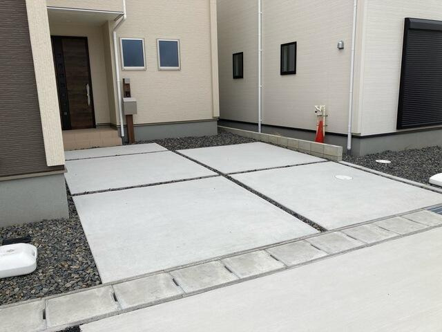 名古屋市守山区大字上志段味字東谷の新築一戸建の駐車場|ゲスト用に空けておけたりと、… 