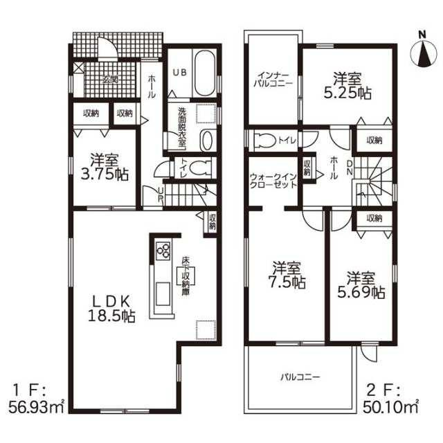 名古屋市中川区戸田２丁目の新築一戸建