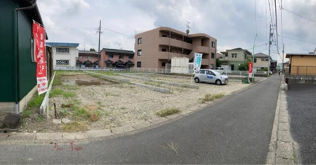 名古屋市中川区戸田２丁目の新築一戸建の前面道路含む現地写真|日を重ねるごとにこの佇まいに… 