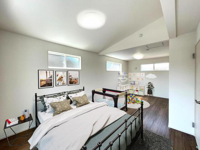 の新築一戸建のその他|お子様が小さいときは主寝室兼… 