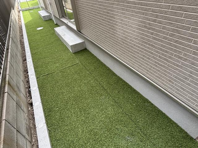 名古屋市西区清里町の新築一戸建の庭|庭 