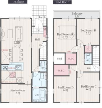 名古屋市守山区大字上志段味字寺山の新築一戸建