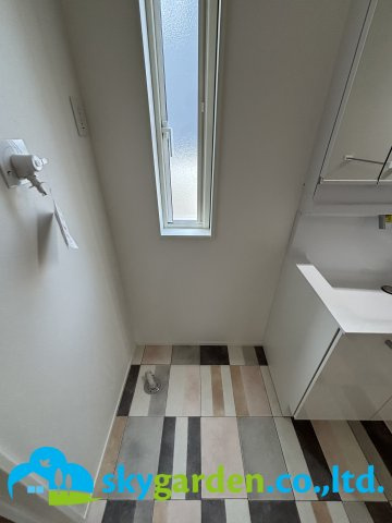 伊勢原市沼目4丁目　未入居戸建　全5棟2号棟のランドリースペース