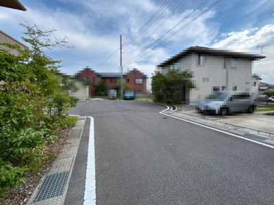 【前面道路含む現地写真】 | 【積水ハウス施工】群馬県前橋市下新田町　平屋戸建