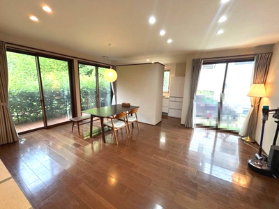 【居間・リビング】 | 【積水ハウス施工】群馬県前橋市下新田町　平屋戸建